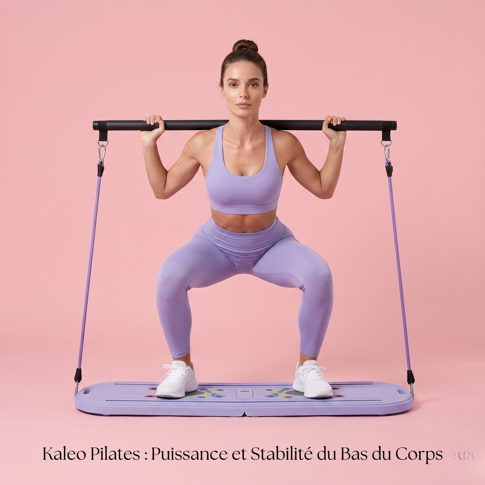 PRO Portable Pilates Reformer – Bar + Board & Resistance